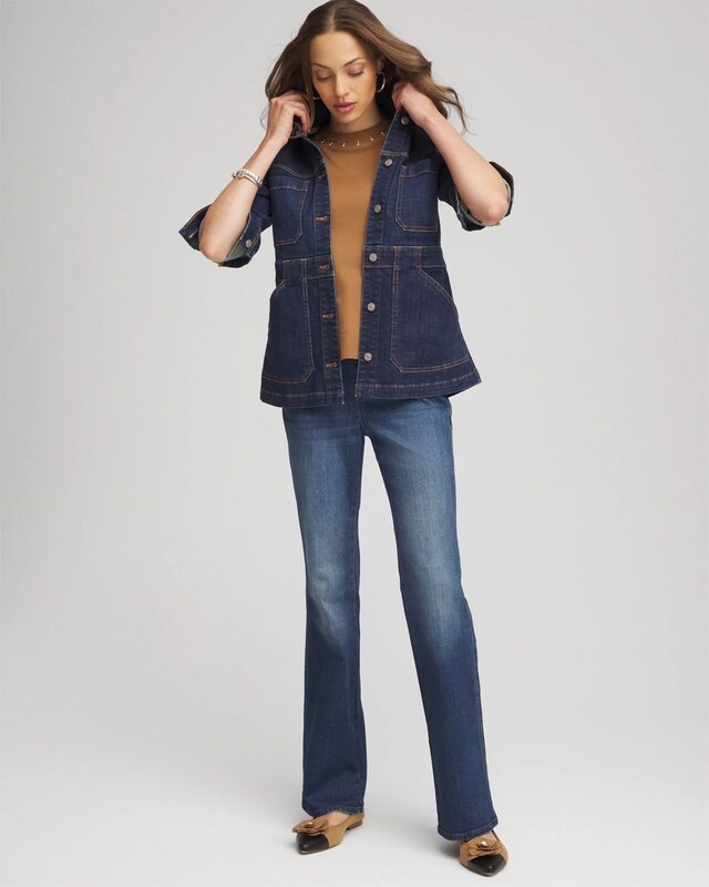 Denim Field Jacket - image 2